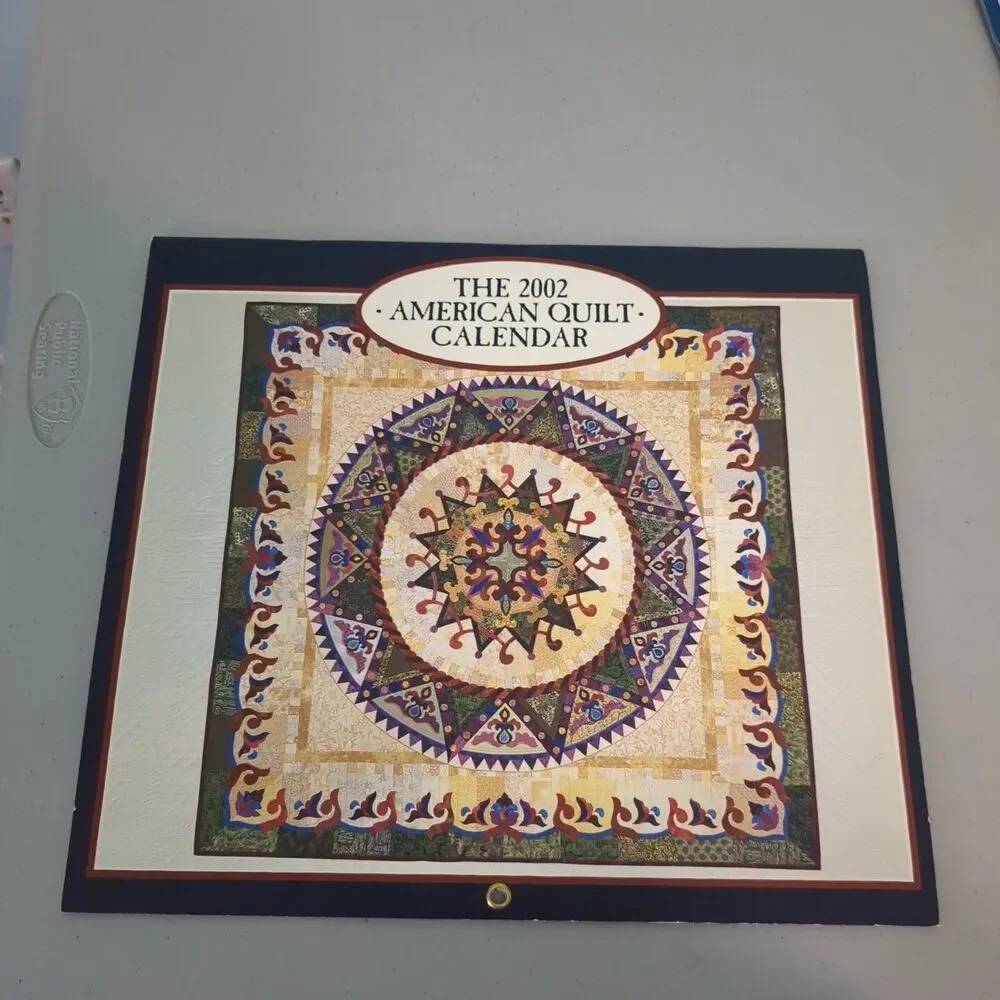 The 2002 American Quilt Calendar from Lang Graphics (International Quilt Assoc.)